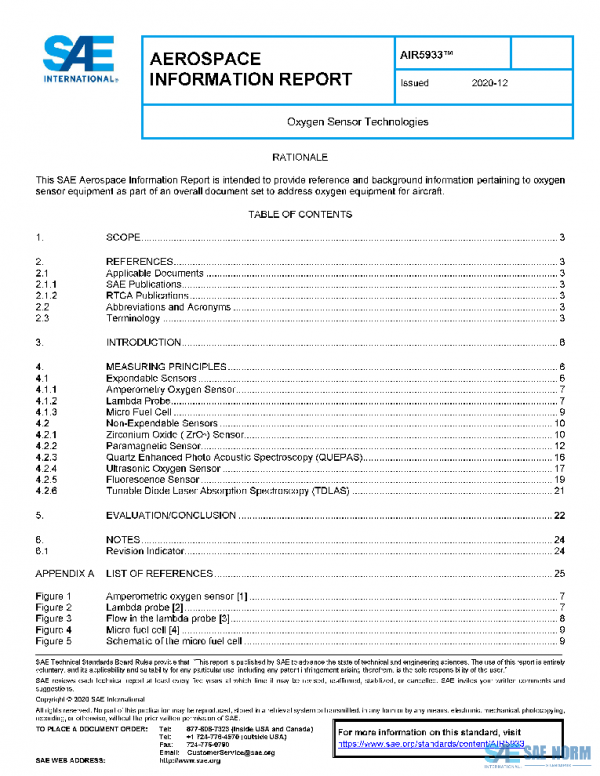SAE AIR5933 PDF SAE AIR5933 PDF