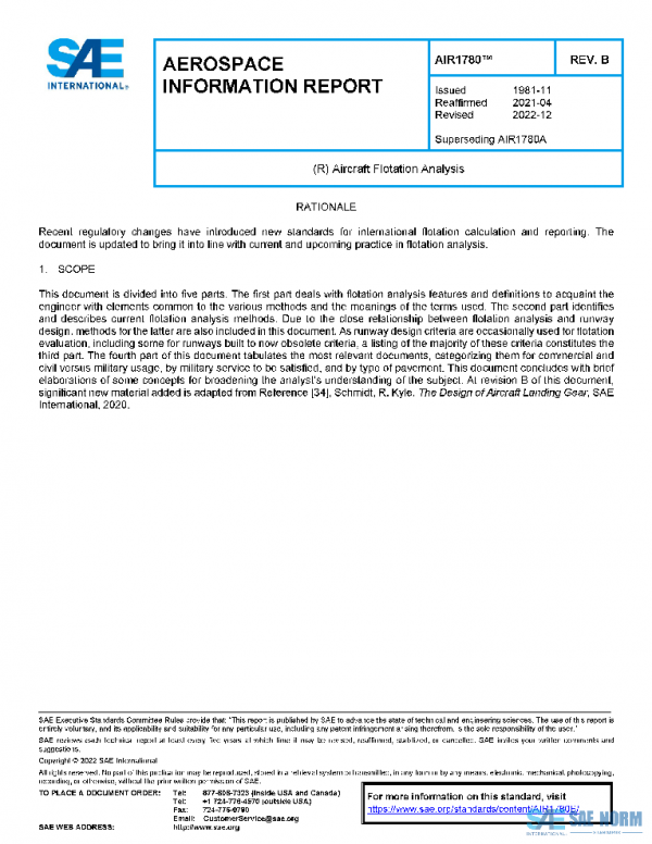 SAE AIR1780B PDF