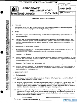 SAE ARP1088 PDF