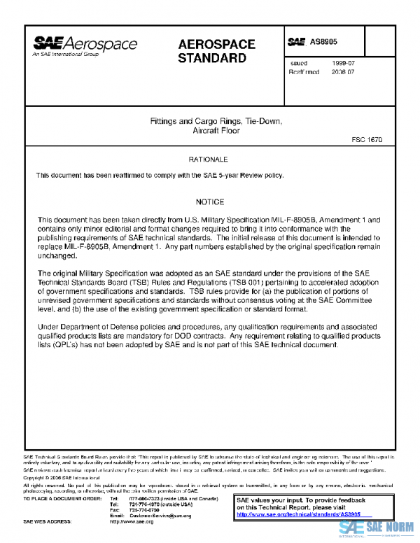 SAE AS8905 PDF SAE AS8905 PDF