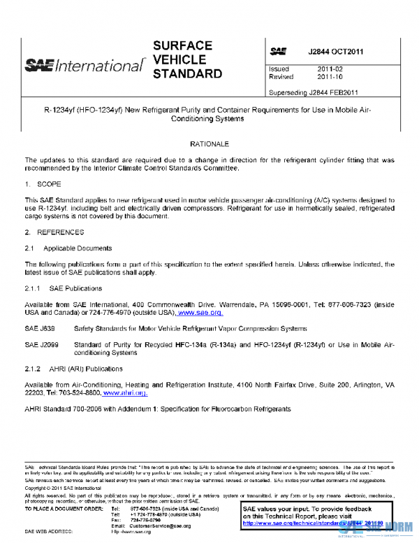 SAE J2844_201110 PDF SAE J2844_201110 PDF
