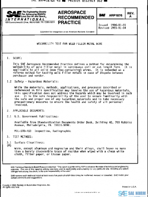 SAE ARP1876A PDF