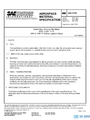 SAE AMS4778G PDF