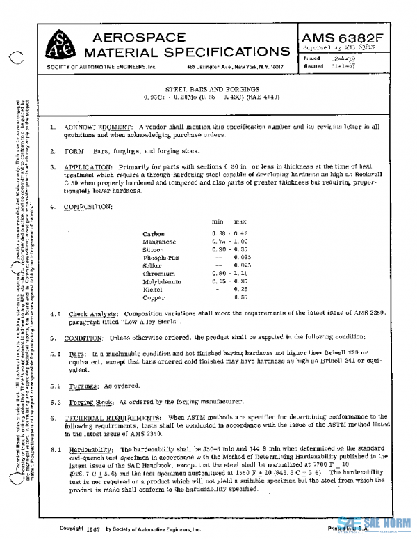SAE AMS6382F PDF