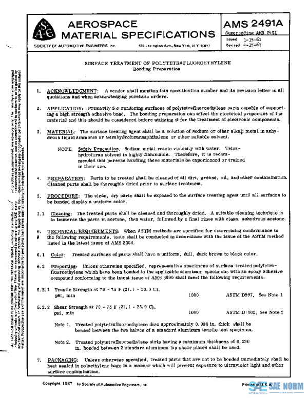 SAE AMS2491A PDF