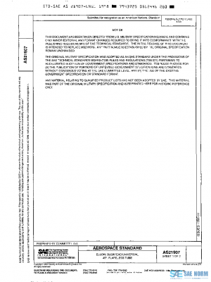 SAE AS21907 PDF