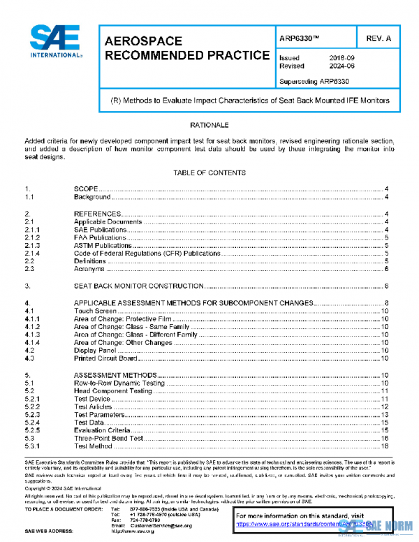 SAE ARP6330A PDF