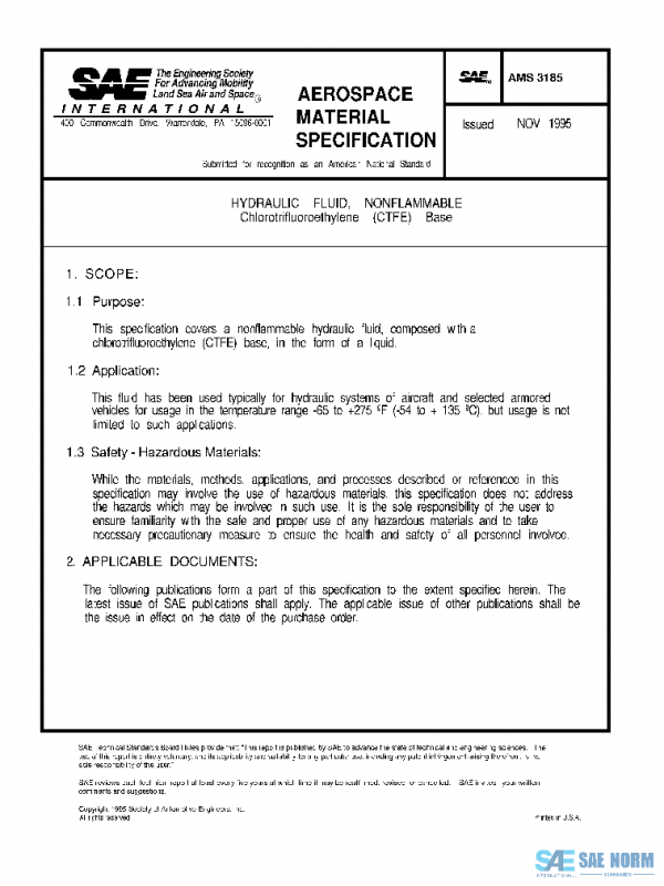 SAE AMS3185 PDF SAE AMS3185 PDF