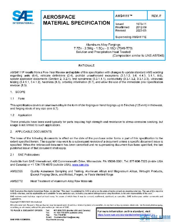 SAE AMS4111F PDF