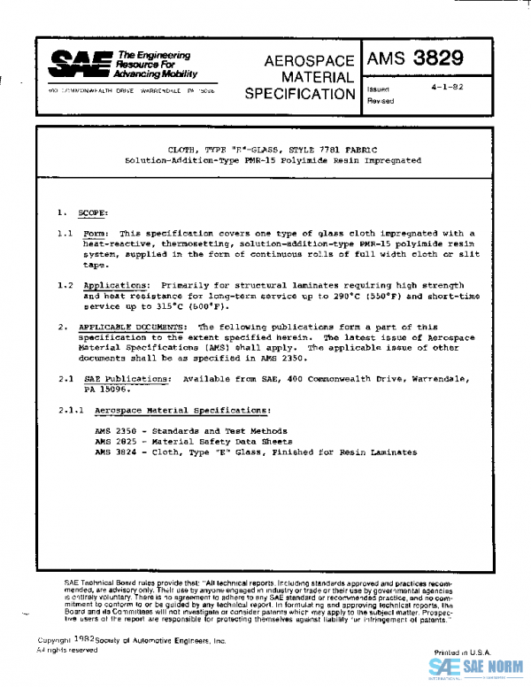 SAE AMS3829 PDF