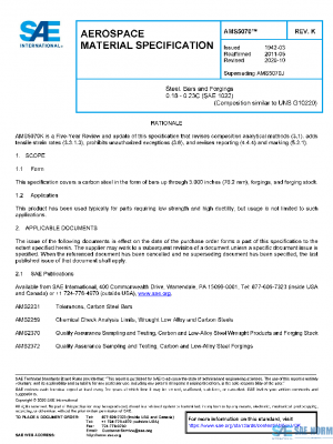 SAE AMS5070K PDF