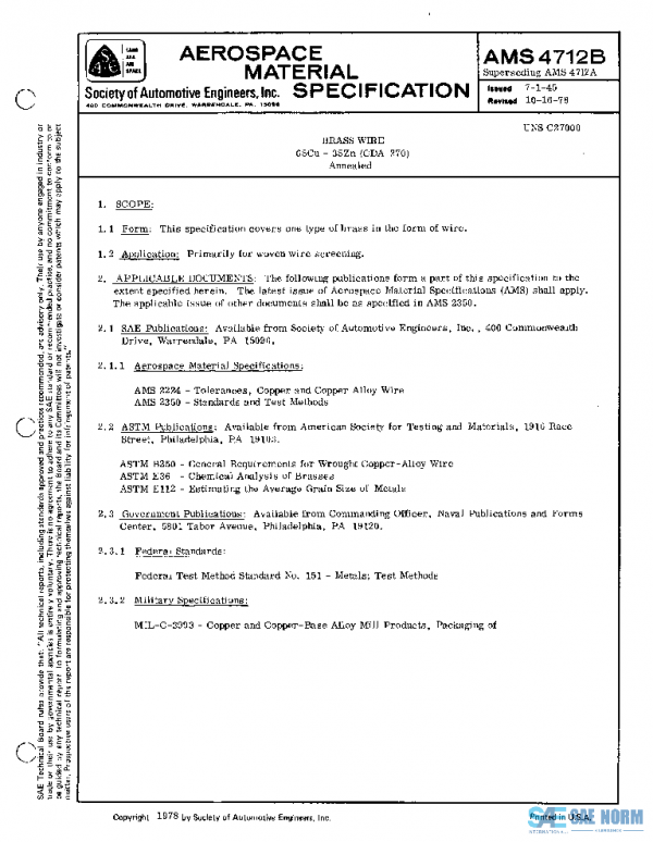 SAE AMS4712B PDF