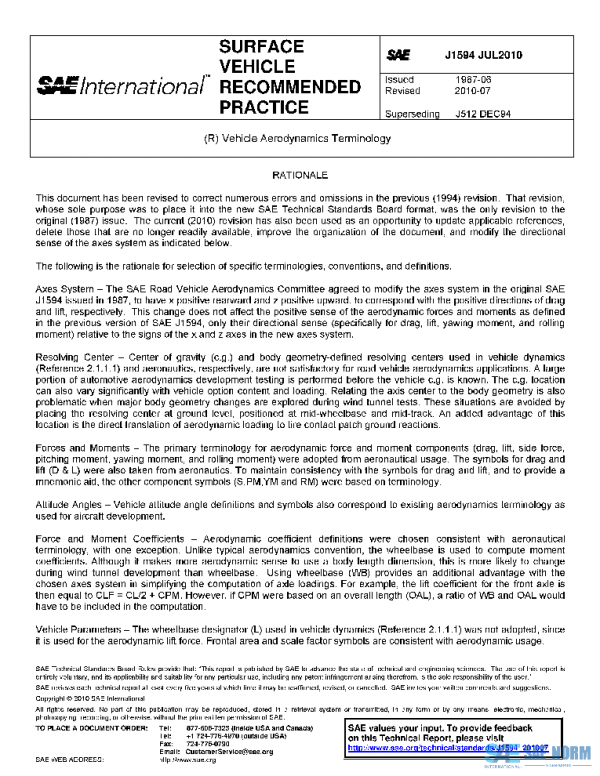 SAE J1594_201007 PDF