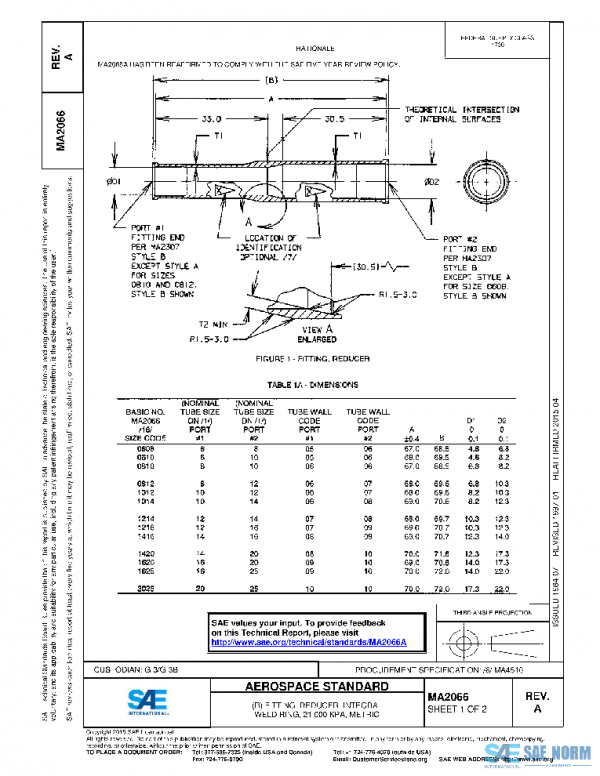 SAE MA2066A PDF SAE MA2066A PDF