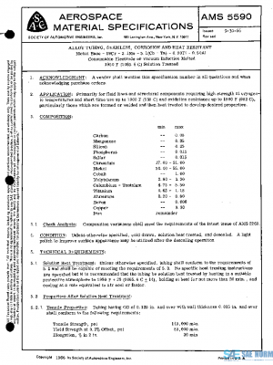 SAE AMS5590 PDF