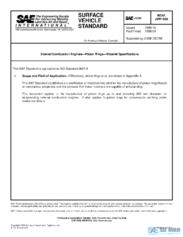 SAE J1590_199804 PDF SAE J1590_199804 PDF