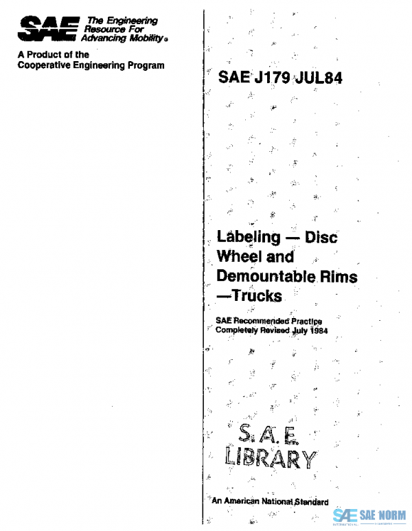SAE J179_198407 PDF
