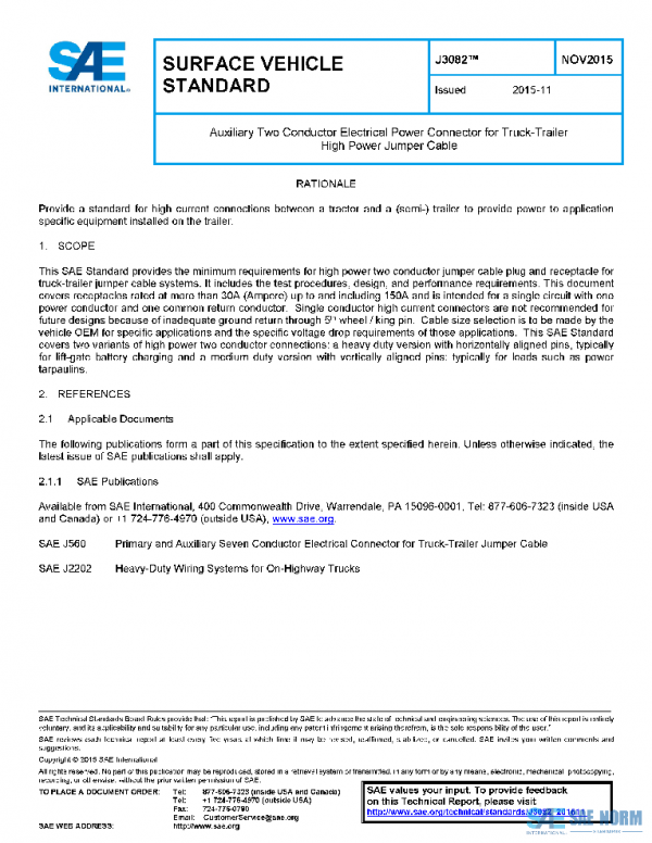 SAE J3082_201511 PDF