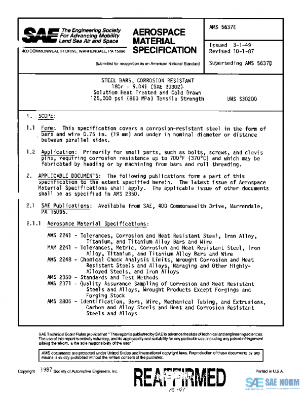 SAE AMS5637E PDF