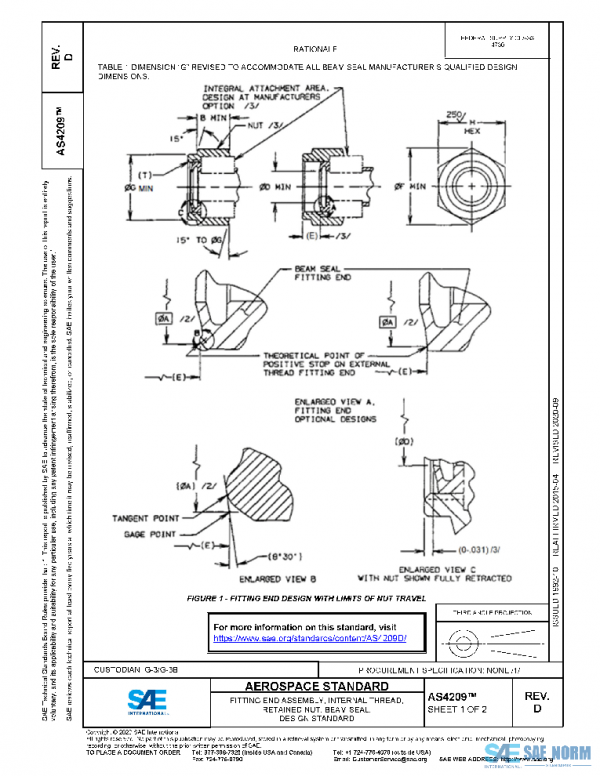 SAE AS4209D PDF SAE AS4209D PDF
