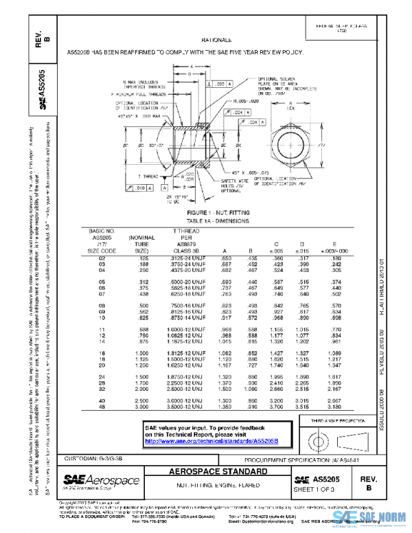 SAE AS5205B PDF