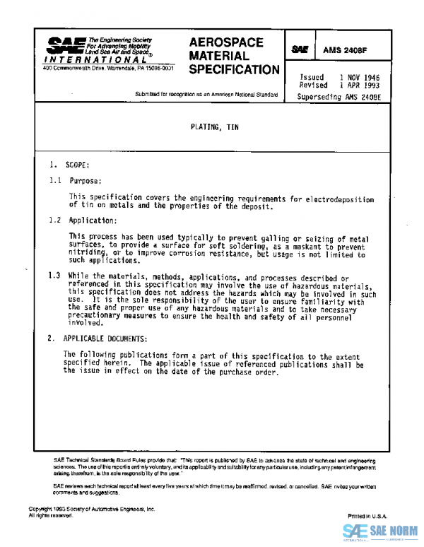 SAE AMS2408F PDF