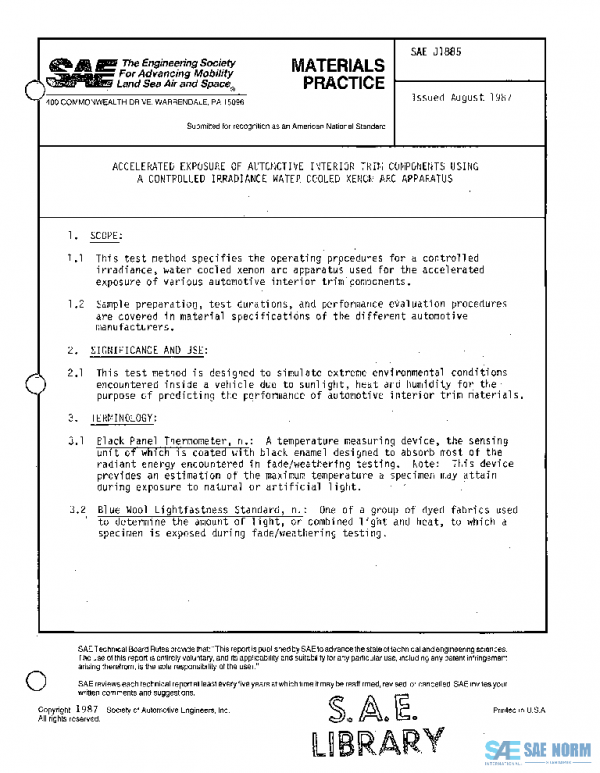 SAE J1885_198708 PDF