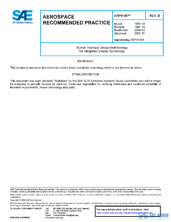SAE ARP4155B PDF