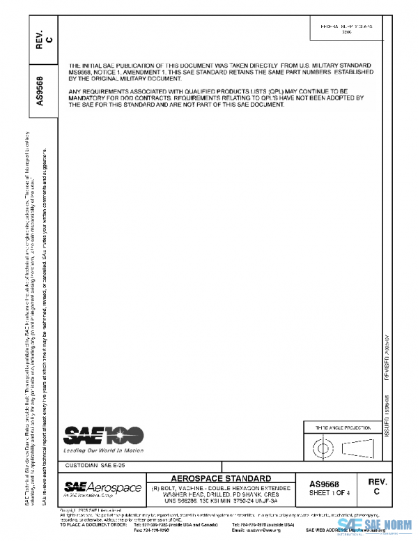 SAE AS9568C PDF SAE AS9568C PDF