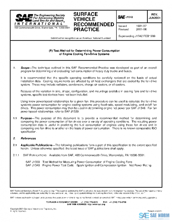 SAE J1342_200106 PDF