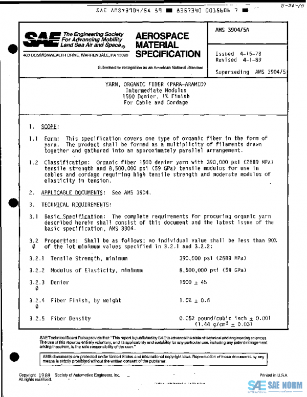 SAE AMS3904/5A PDF SAE AMS3904/5A PDF