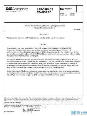 SAE AS25050 PDF