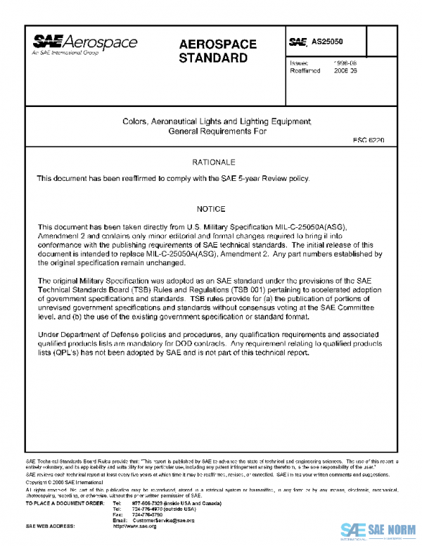 SAE AS25050 PDF SAE AS25050 PDF