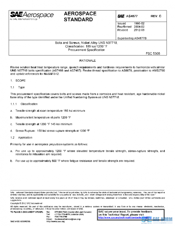 SAE AS4877C PDF SAE AS4877C PDF