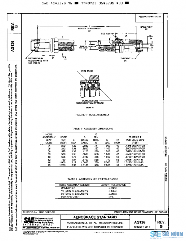 SAE AS136B PDF