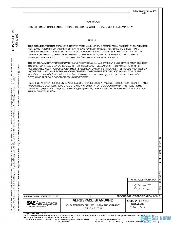 SAE AS153201 PDF SAE AS153201 PDF