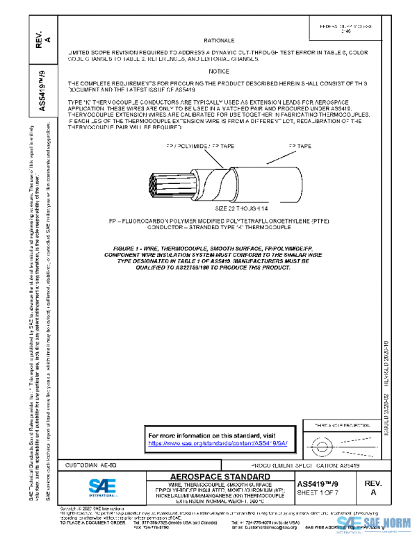 SAE AS5419/9A PDF