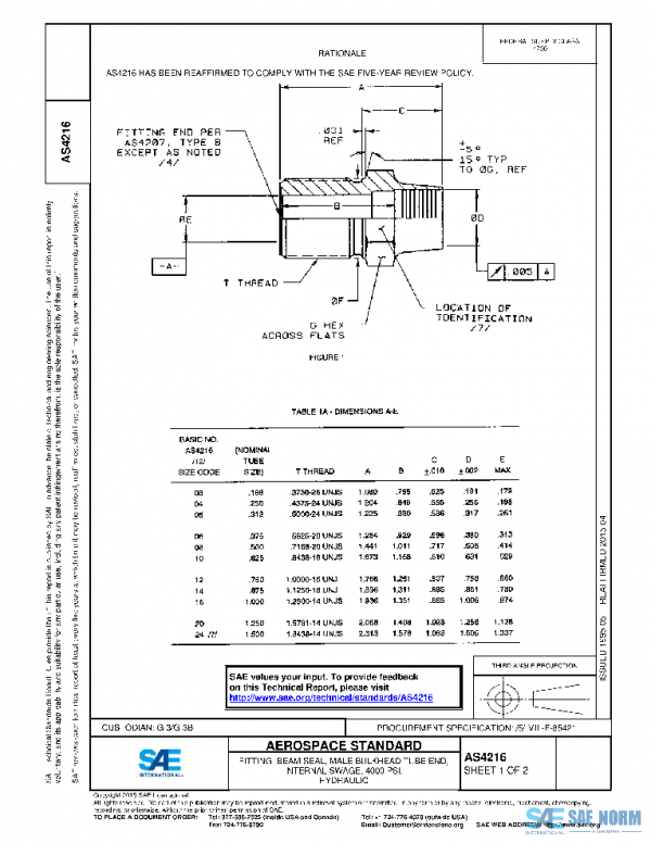 SAE AS4216 PDF
