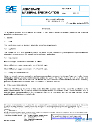 SAE AMS7020 PDF