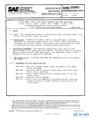 SAE AMS5596E PDF