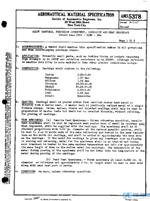 SAE AMS5378 PDF
