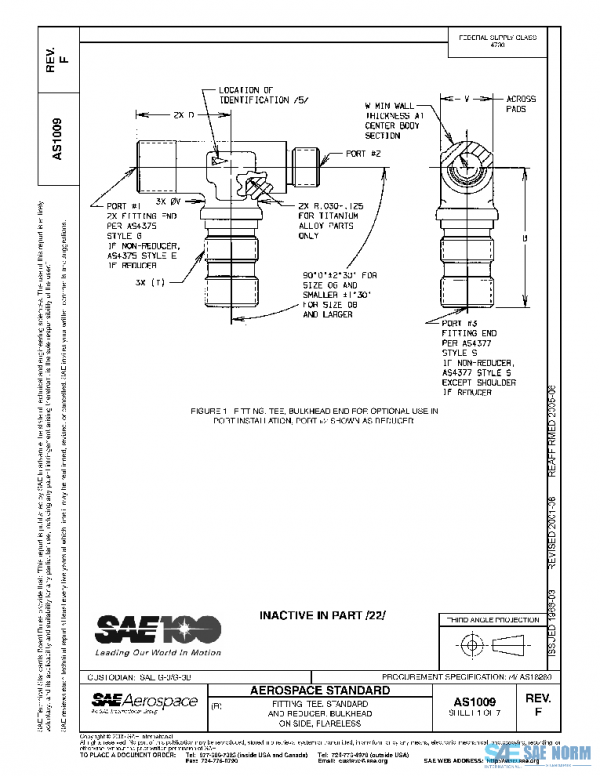 SAE AS1009F PDF