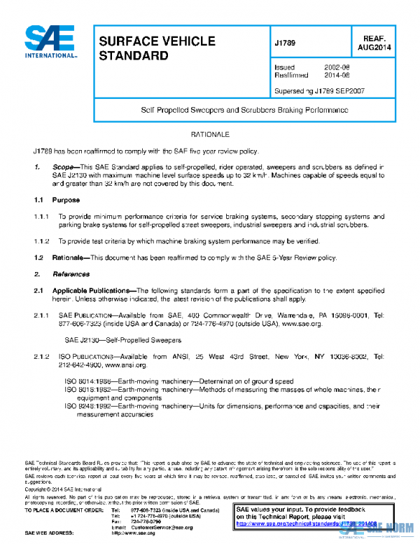 SAE J1789_201408 PDF SAE J1789_201408 PDF