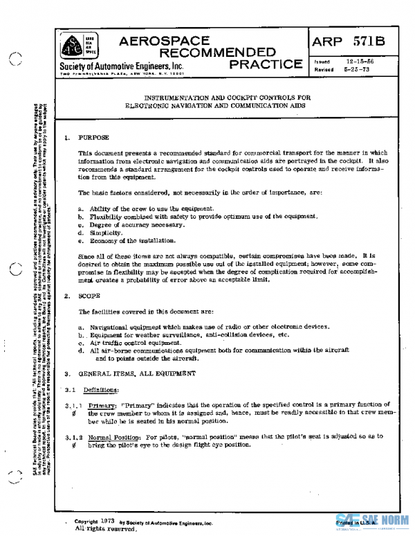 SAE ARP571B PDF