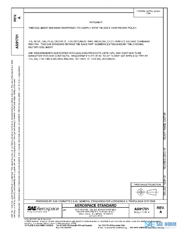 SAE AS91701A PDF