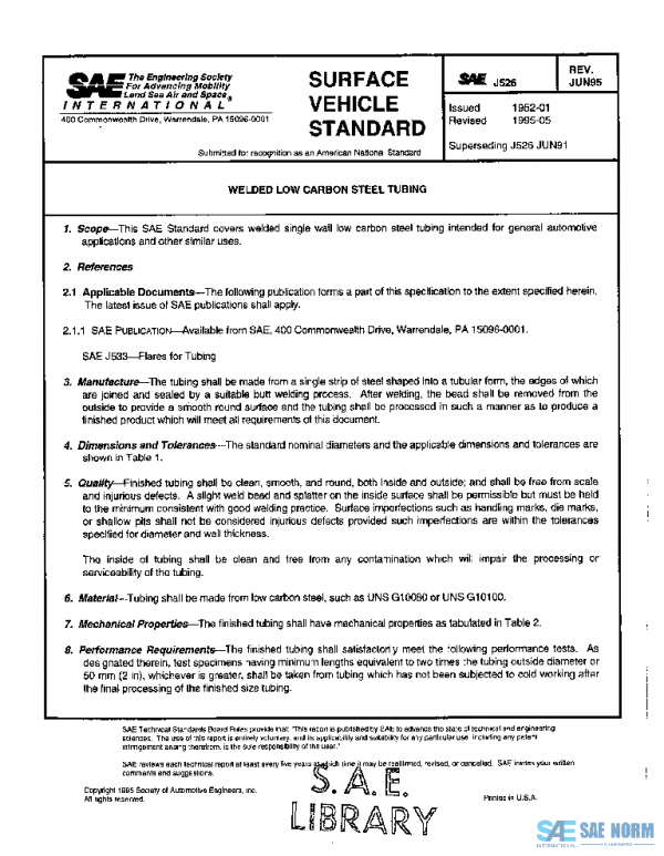 SAE J526_199505 PDF SAE J526_199505 PDF