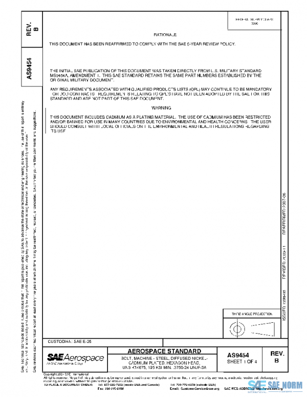 SAE AS9454B PDF