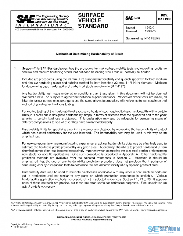 SAE J406_199805 PDF SAE J406_199805 PDF