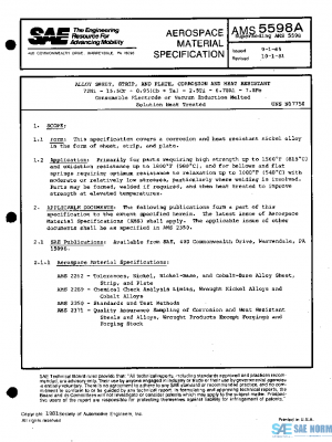 SAE AMS5598A PDF