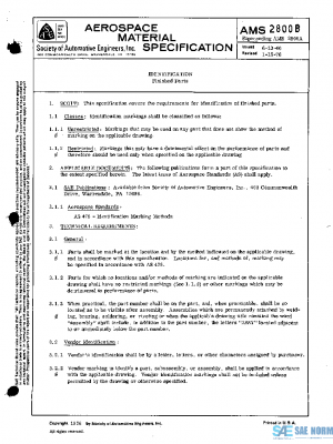 SAE AMS2800B PDF